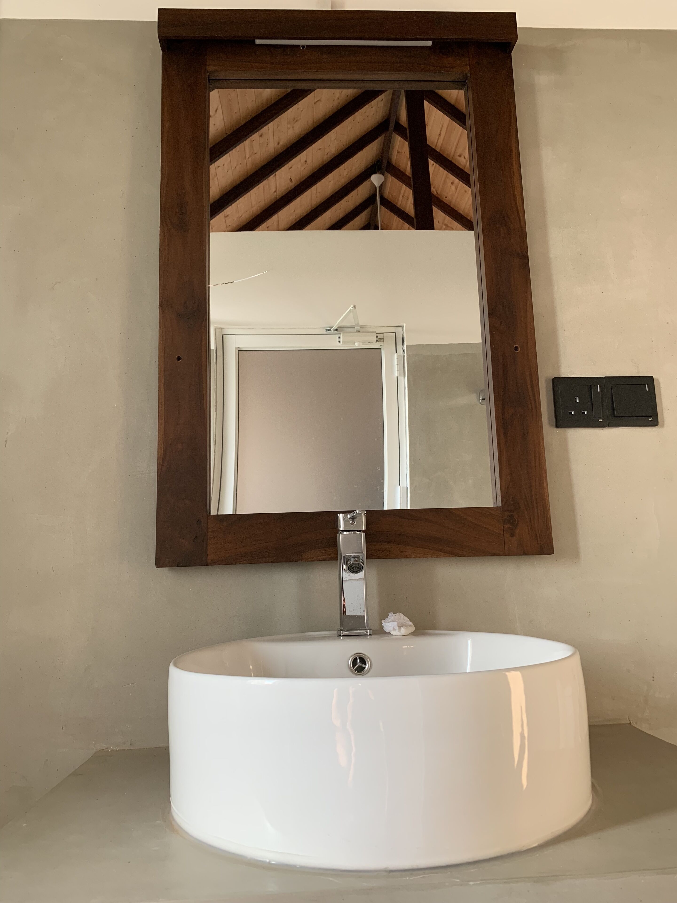 Comfort Triple Room, Lakeside | Bathroom | Shower, rainfall showerhead, hair dryer, bathrobes