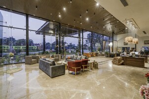 Sala de estar en el lobby