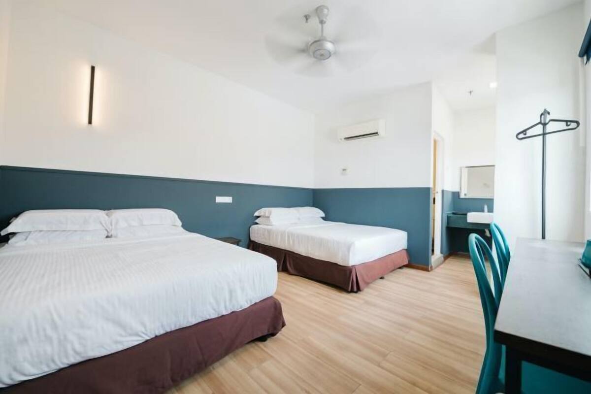 1 bilik tidur, meja, Wi-fi percuma, cadar katil