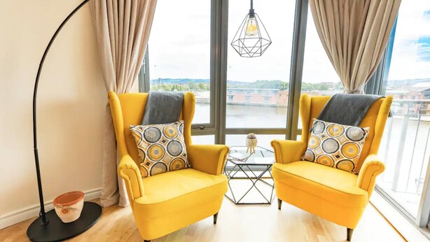 Apartment, Multiple Beds | Living area - Lagan View 2-bed Apartment in Belfast (Belfast)