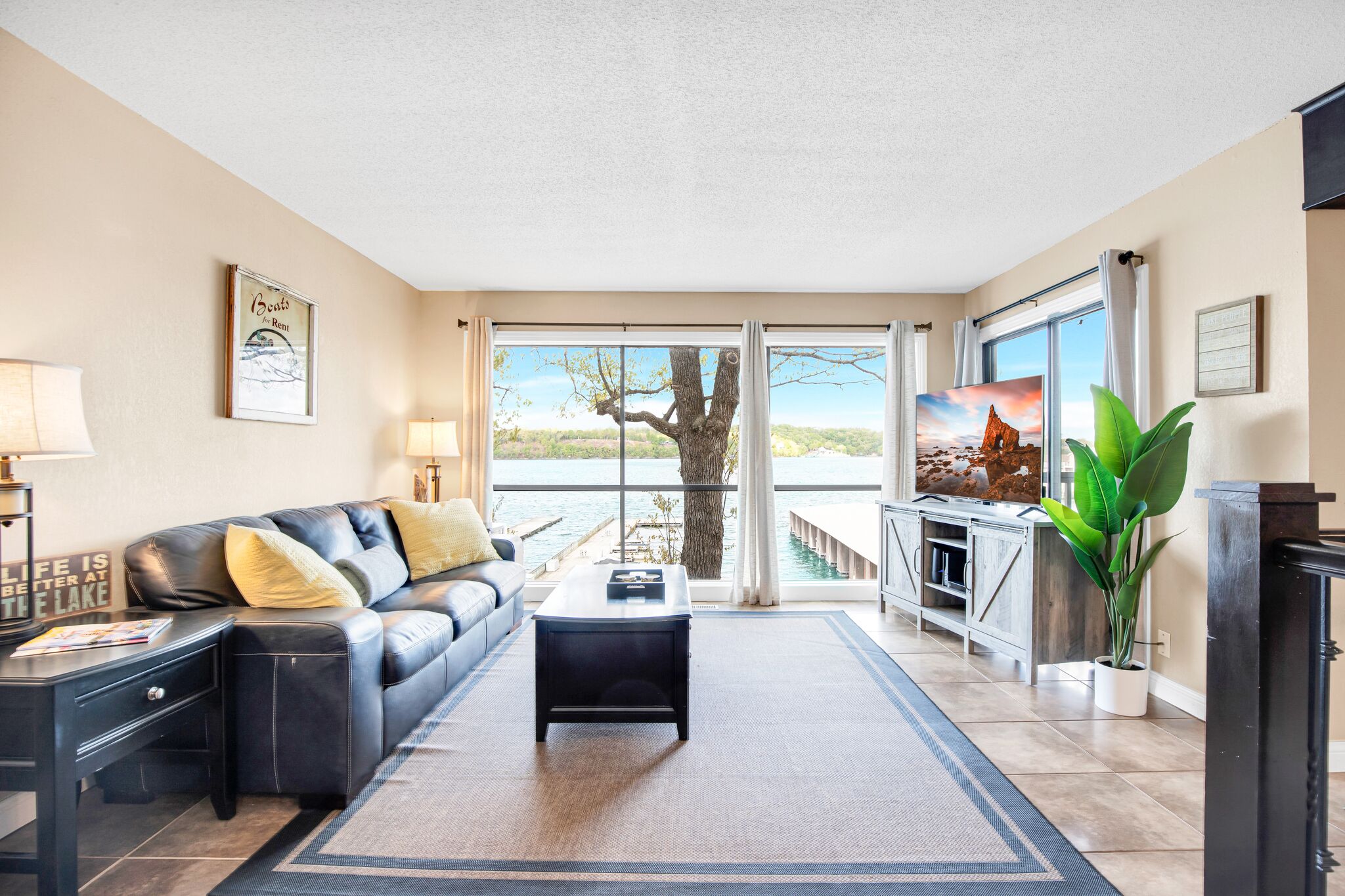 Newly Remodeled with Balconies and Lakefront Pool