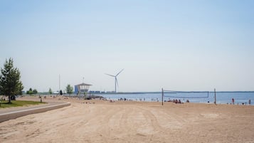 Blick von der Unterkunft