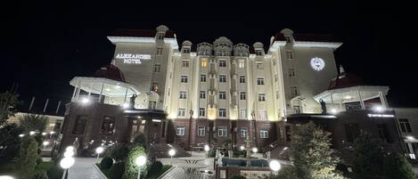 Fassade der Unterkunft