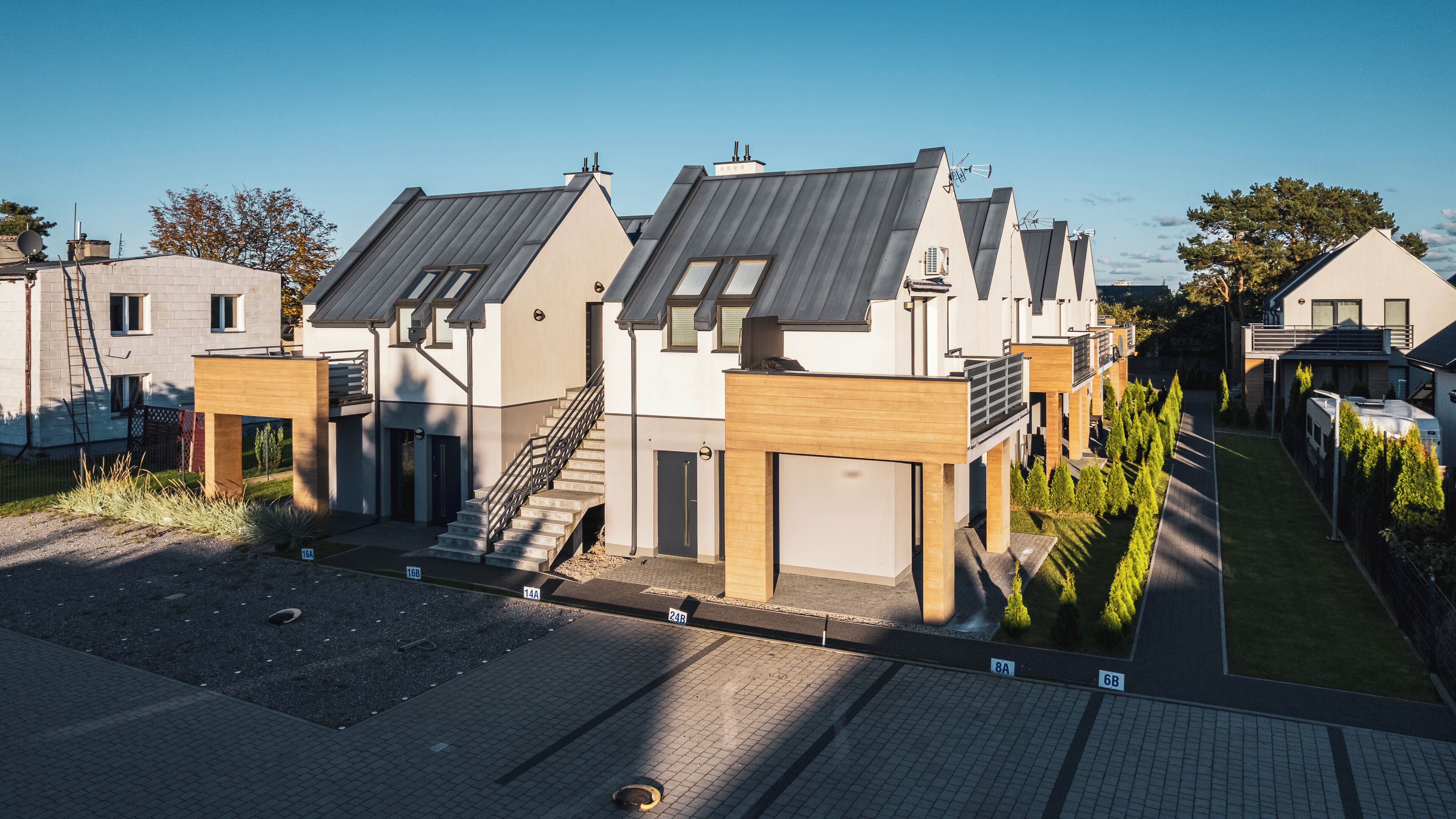 Voorkant van accommodatie