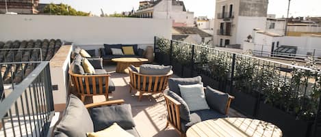 Terrasse sur le toit