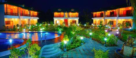 Fassade der Unterkunft