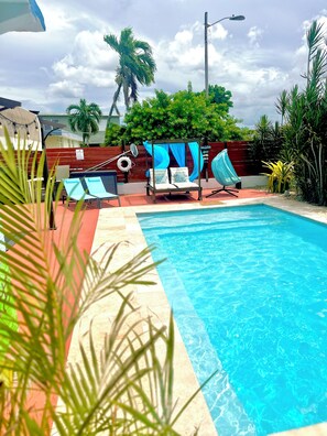 Alberca al aire libre 