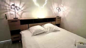 2 dormitorios, tabla de planchar con plancha, wifi gratis