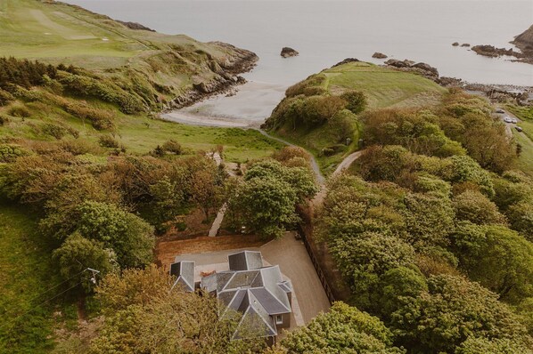 منظر من الجو على ارتفاع عالٍ