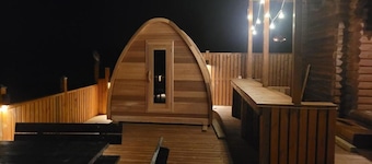Loghouse with amazing view and sauna