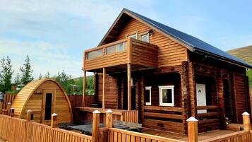 Overnatningsstedets facade