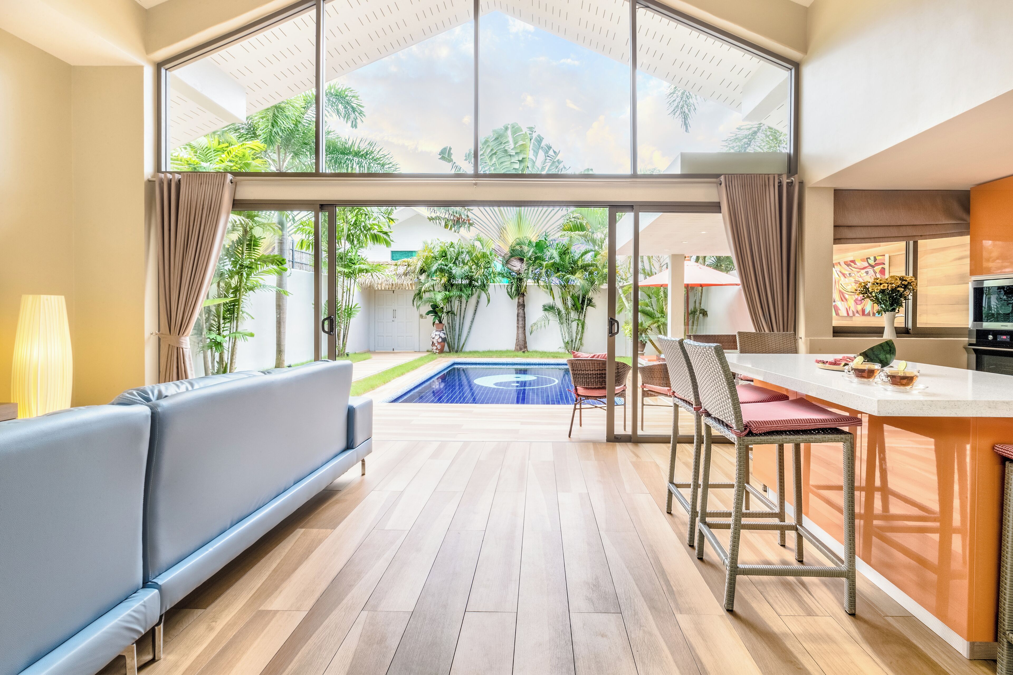 Elite Villa, Poolside | View from room
