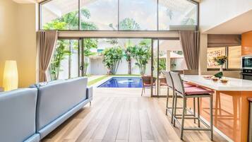 Elite Villa, Poolside | View from room