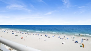 On the beach