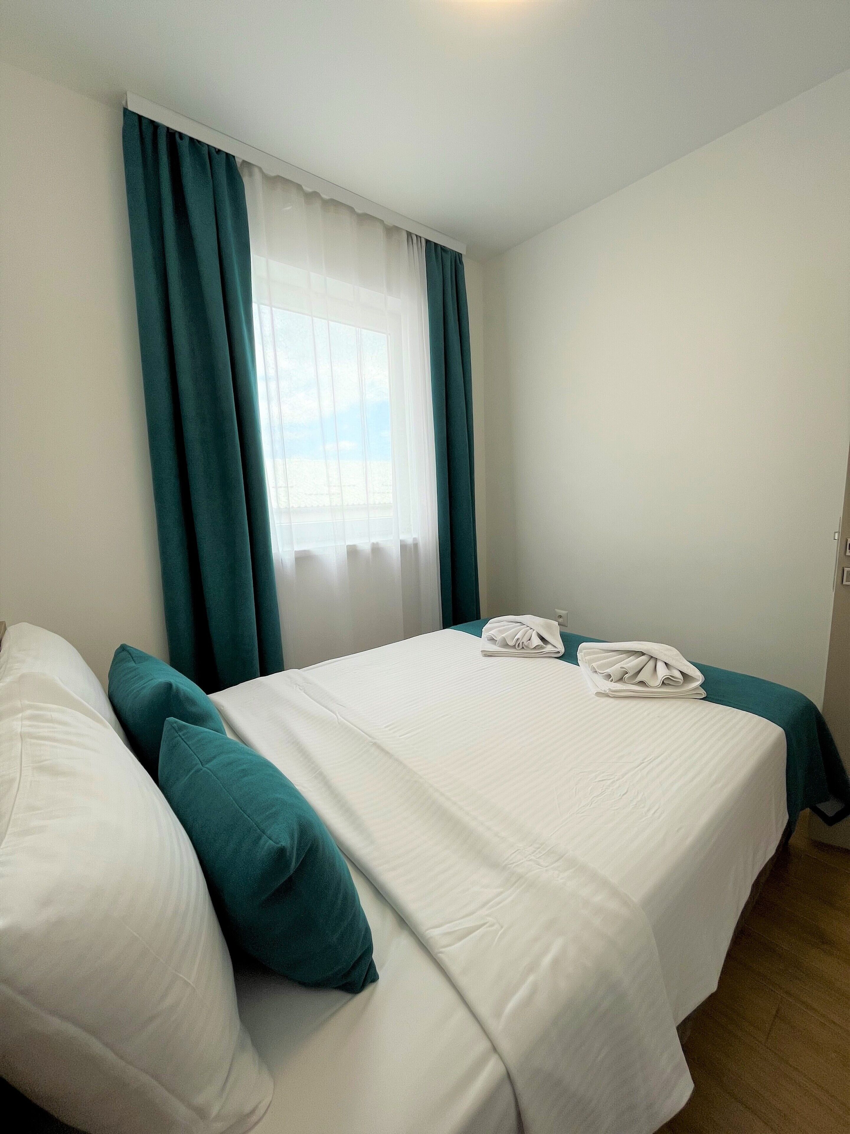 Family Duplex, Multiple Beds | Desk, laptop workspace, blackout drapes, iron/ironing board