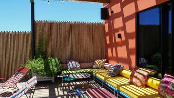 Terraza en la azotea