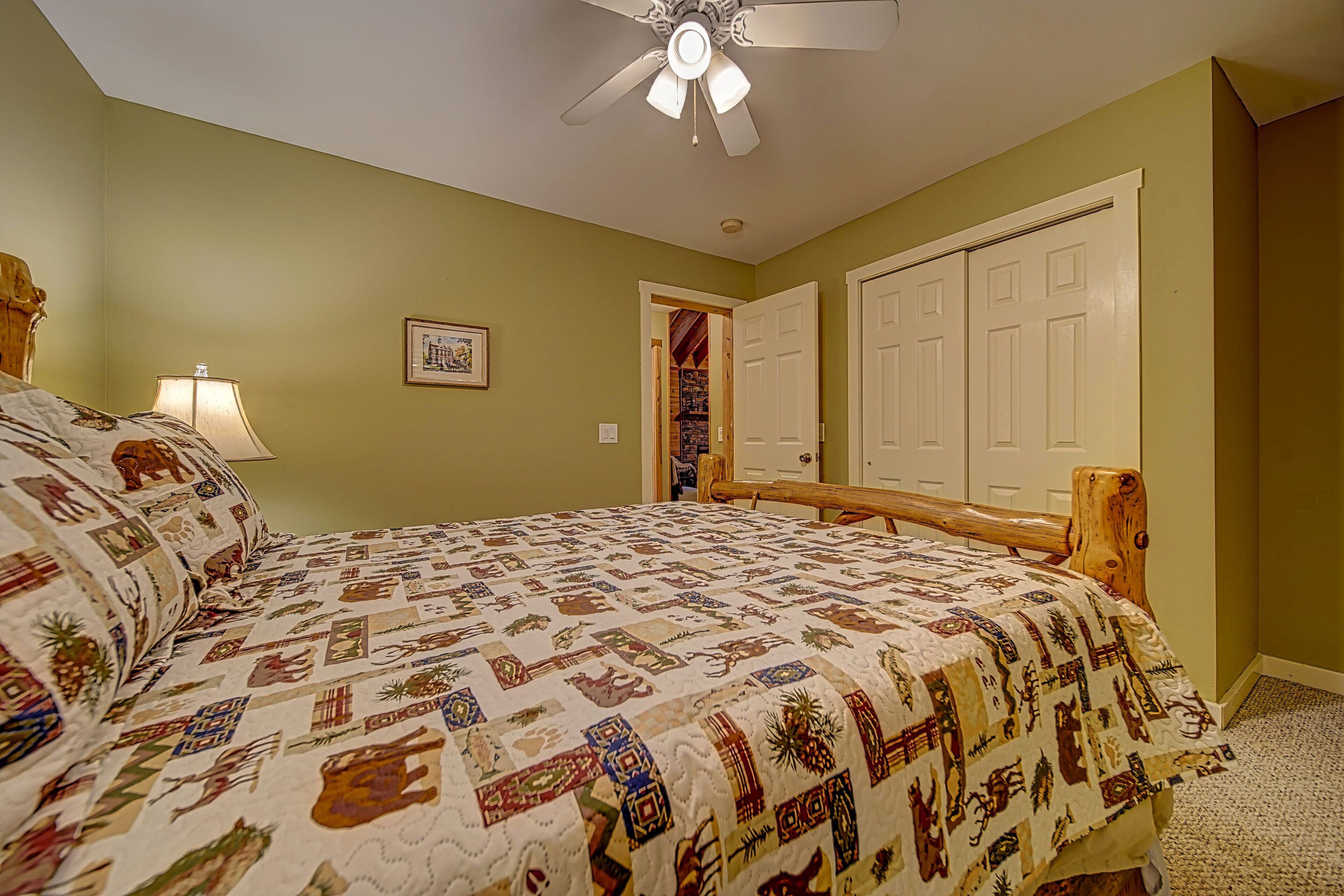 The Bear Lodge-Fire pit-Fireplace