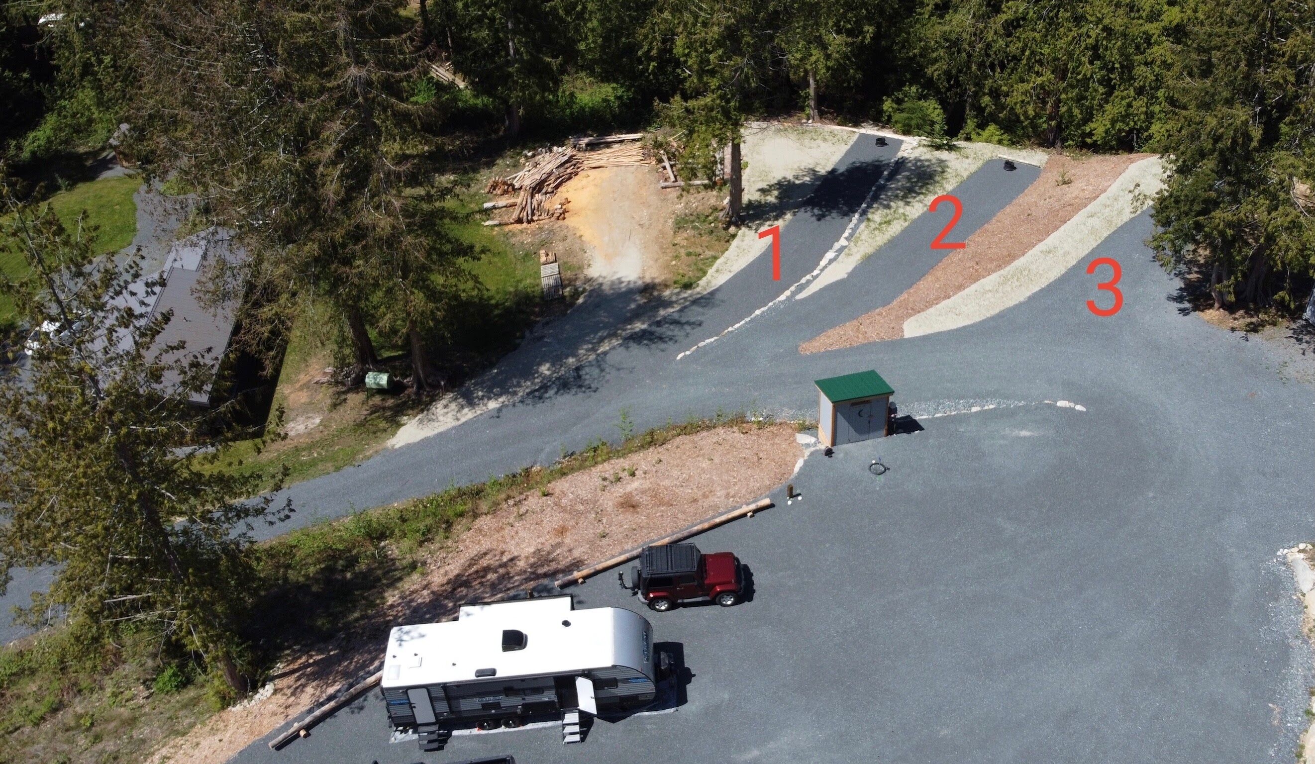 Steps from the Beach Off-grid RV Site - Site 1