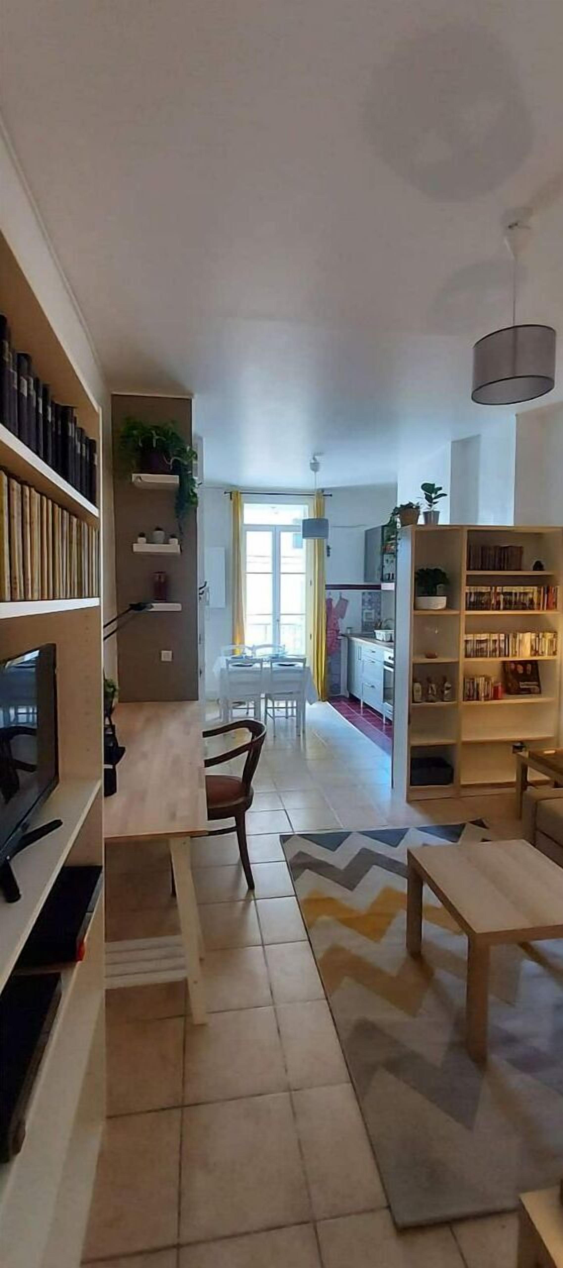 Petit nid Douillet Coeur de Ville de Sète, Avec Espace de Travail