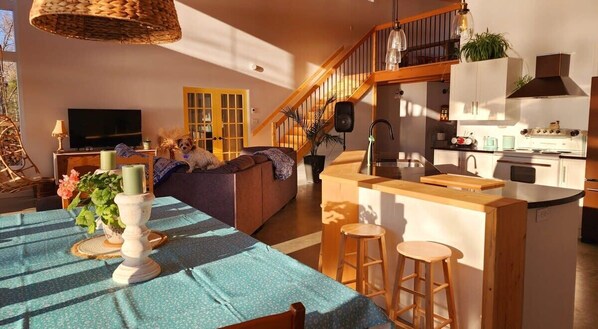 Interior - Le Betula - Nature Escape with Private Beach (Saint-Félicien)