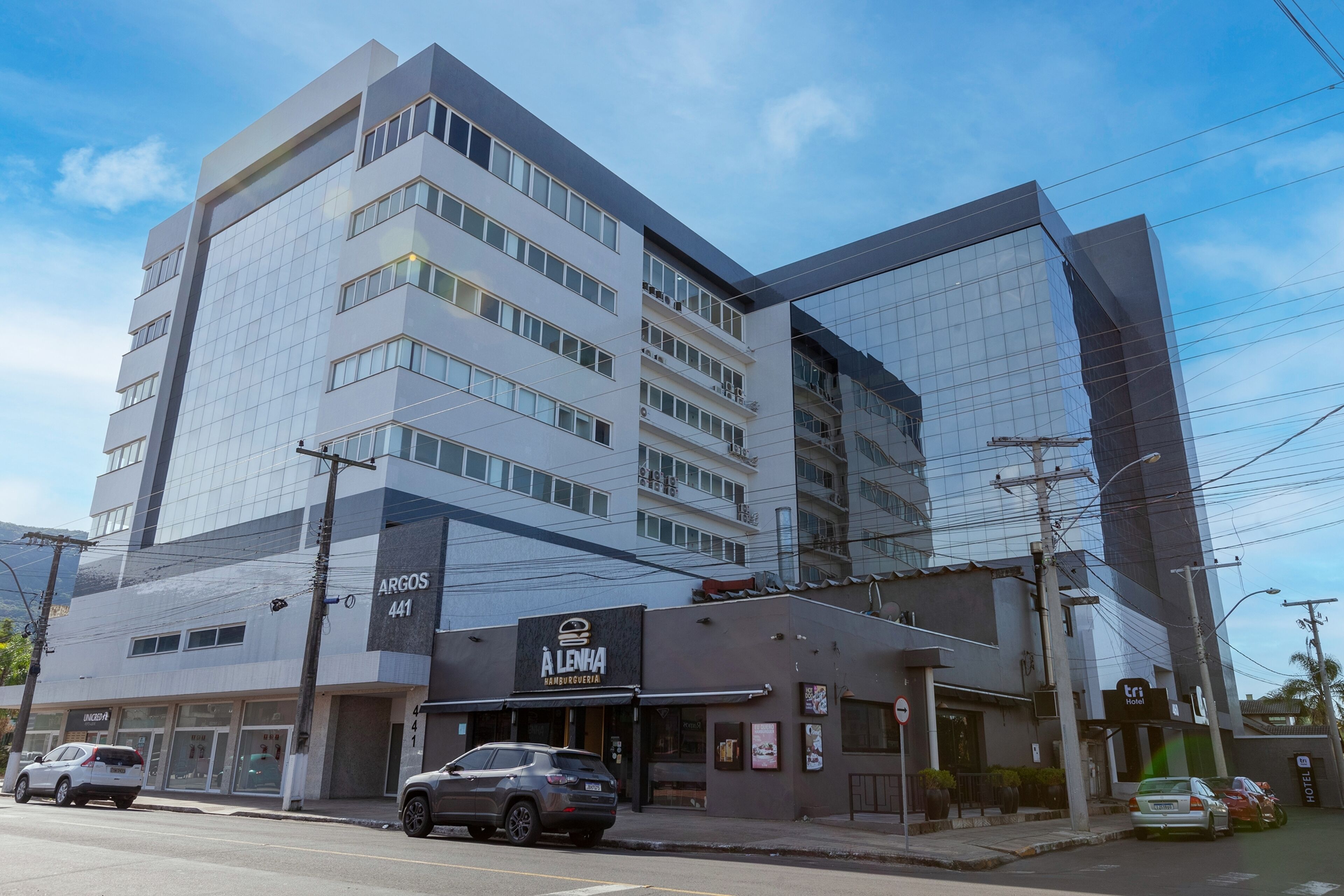 Façade de l’hébergement