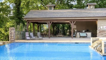 Seasonal outdoor pool