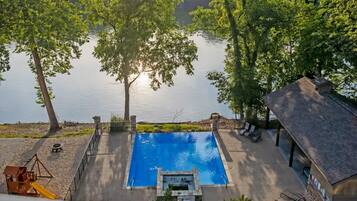 Seasonal outdoor pool