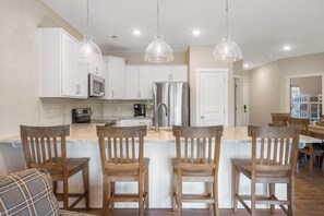 Condo, Multiple Beds, Patio (Lakeview Oasis) | Private kitchen | Coffee/tea maker