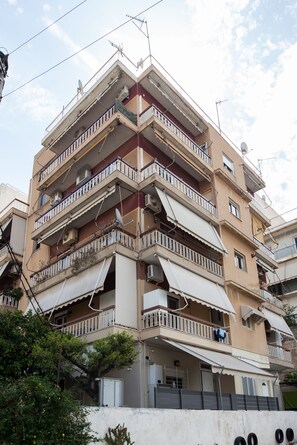 Façade de l’hébergement