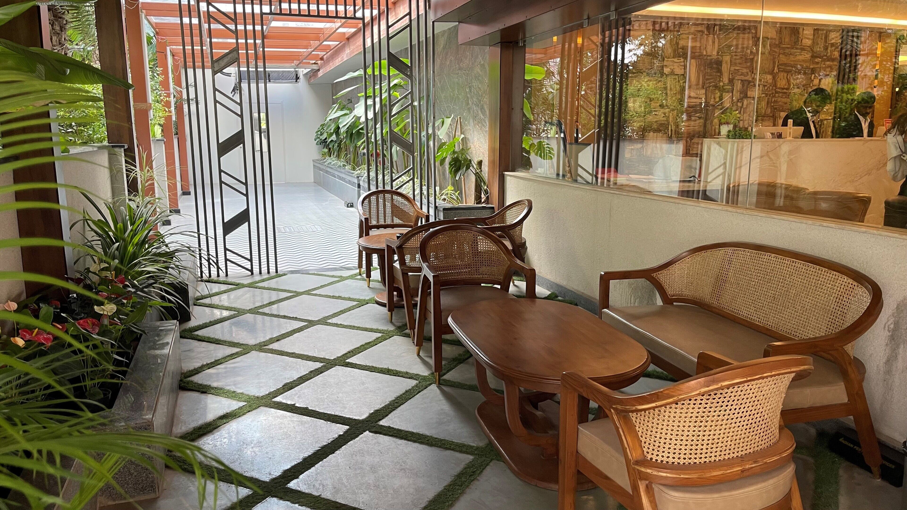 Fachada de la propiedad