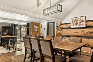 Cabin, Multiple Beds, Patio, Mountain View (Summit Hideaway) | Dining - Summit Hideaway A Big Bear Oasis! (Big Bear Lake)