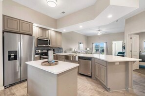 Condo, Multiple Beds, Patio (It's a Good Life) | Private kitchen | Coffee/tea maker, cookware/dishes/utensils - It's a Good Life - Stunning Lake Views! (Branson)