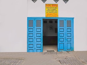 Fassade der Unterkunft