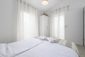 3 habitaciones, wifi gratis y ropa de cama