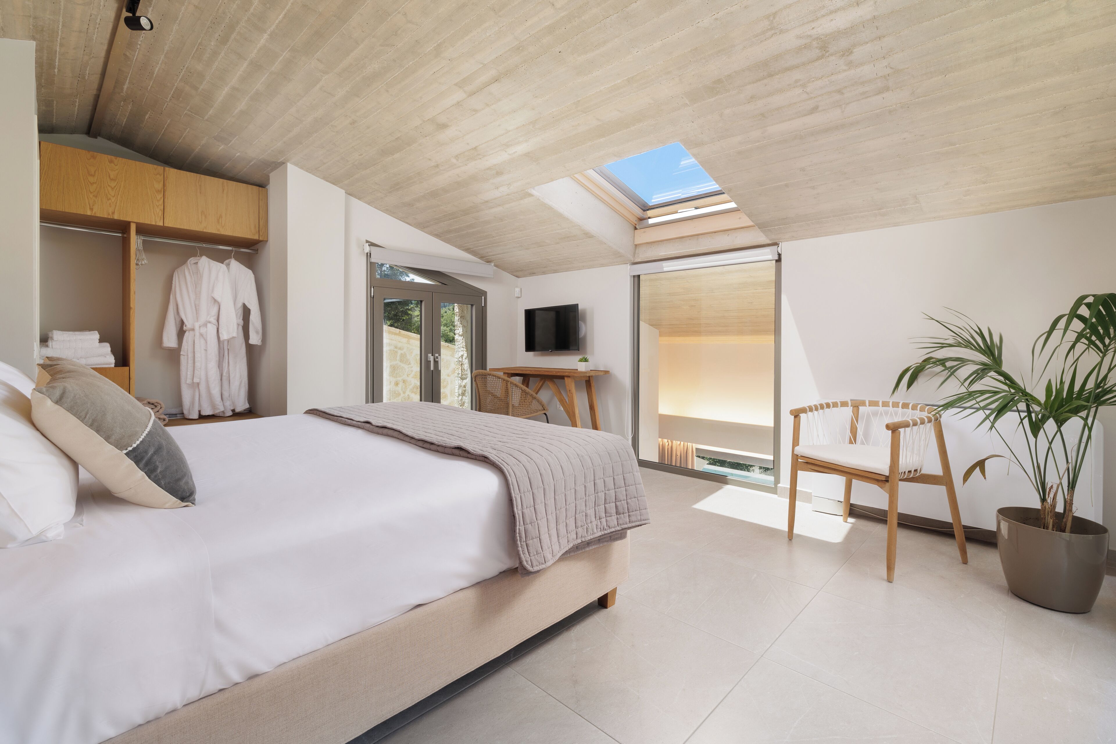 Biệt thự Deluxe, 5 phòng ngủ, không hút thuốc, hồ bơi riêng | 5 phòng ngủ, bộ trải giường bằng vải cotton Ai Cập 