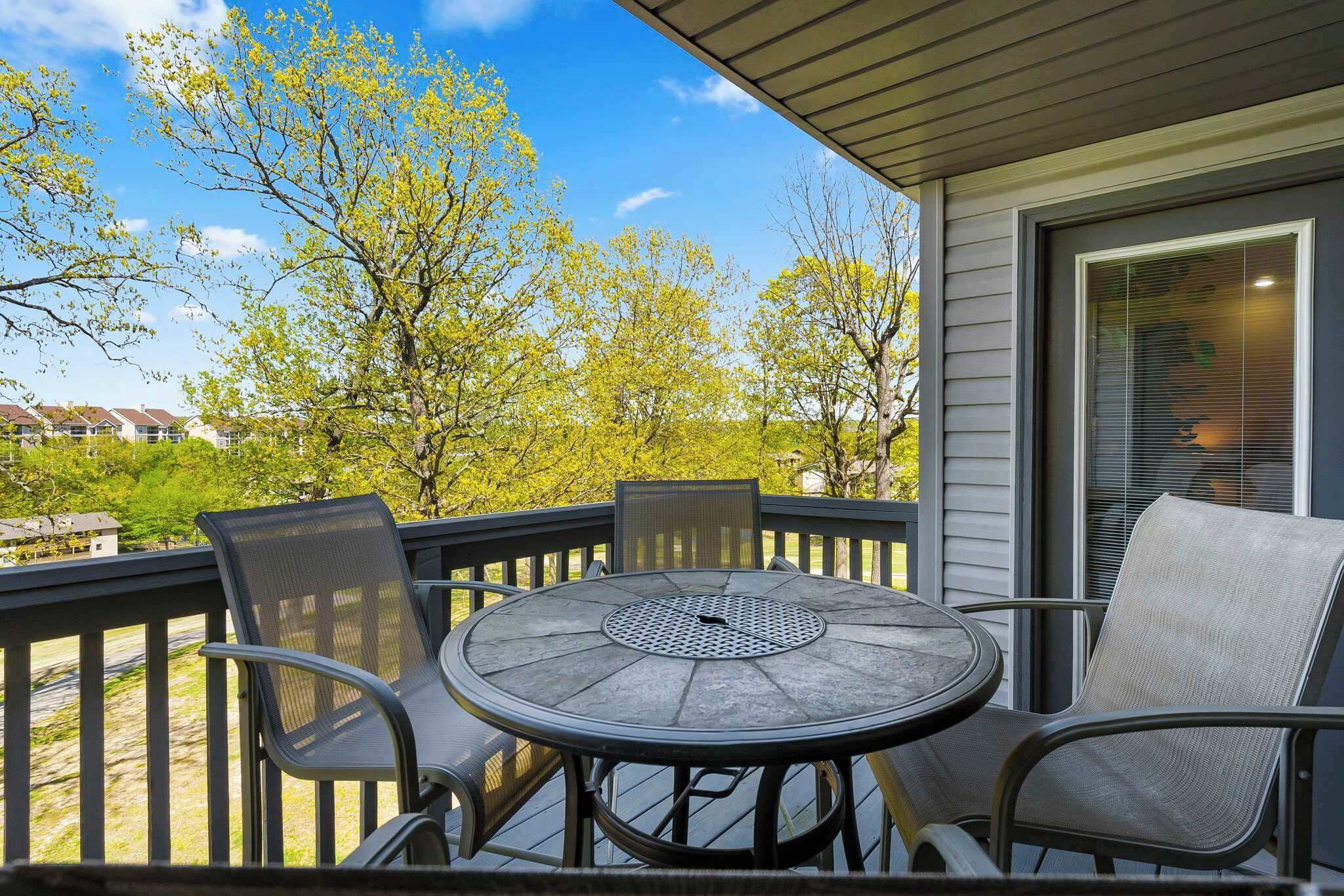 Leilighet, flere senger, balkong, utsikt mot golfbane (Golf Course Escape) | Utendørsservering