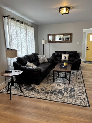 Smart TV, video games, foosball, table tennis