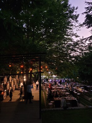 Restaurante al aire libre