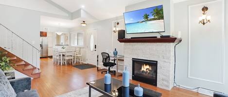 Smart TV, video games, DVD player, table tennis