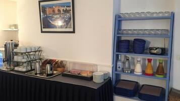 Daily buffet breakfast (EUR 12 per person)