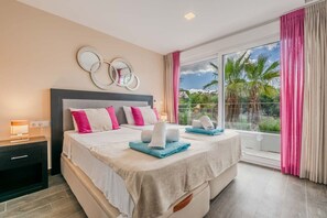 4 室のベッドルーム、WiFi、ベッドシーツ