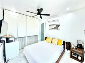 1 Schlafzimmer, kostenloses WLAN, Bettwäsche