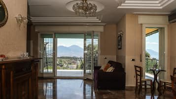 Condo | Living area | 35-inch TV with digital channels