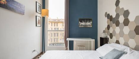 Huoneisto, 1 makuuhuone | 1 makuuhuone, silitysrauta/-lauta, ilmainen Wi-Fi, vuodevaatteet