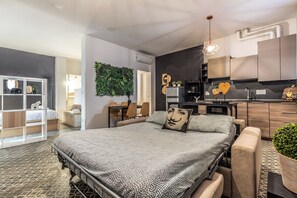 Appartement, 1 chambre | Coin séjour