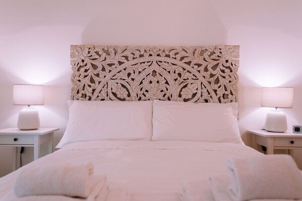 Leilighet | 2 soverom, skrivebord, skrivebord for bærbar PC og barnesenger