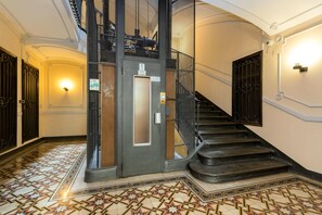 Interior entrance