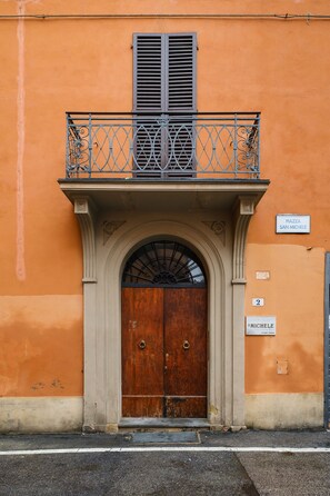 Façade de l’hébergement