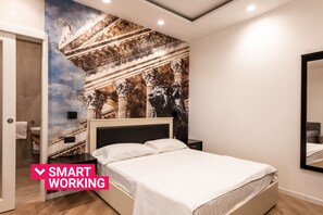 トリプルルーム | セーフティボックス (室内)、防音設備、WiFi (無料)、ベッドシーツ