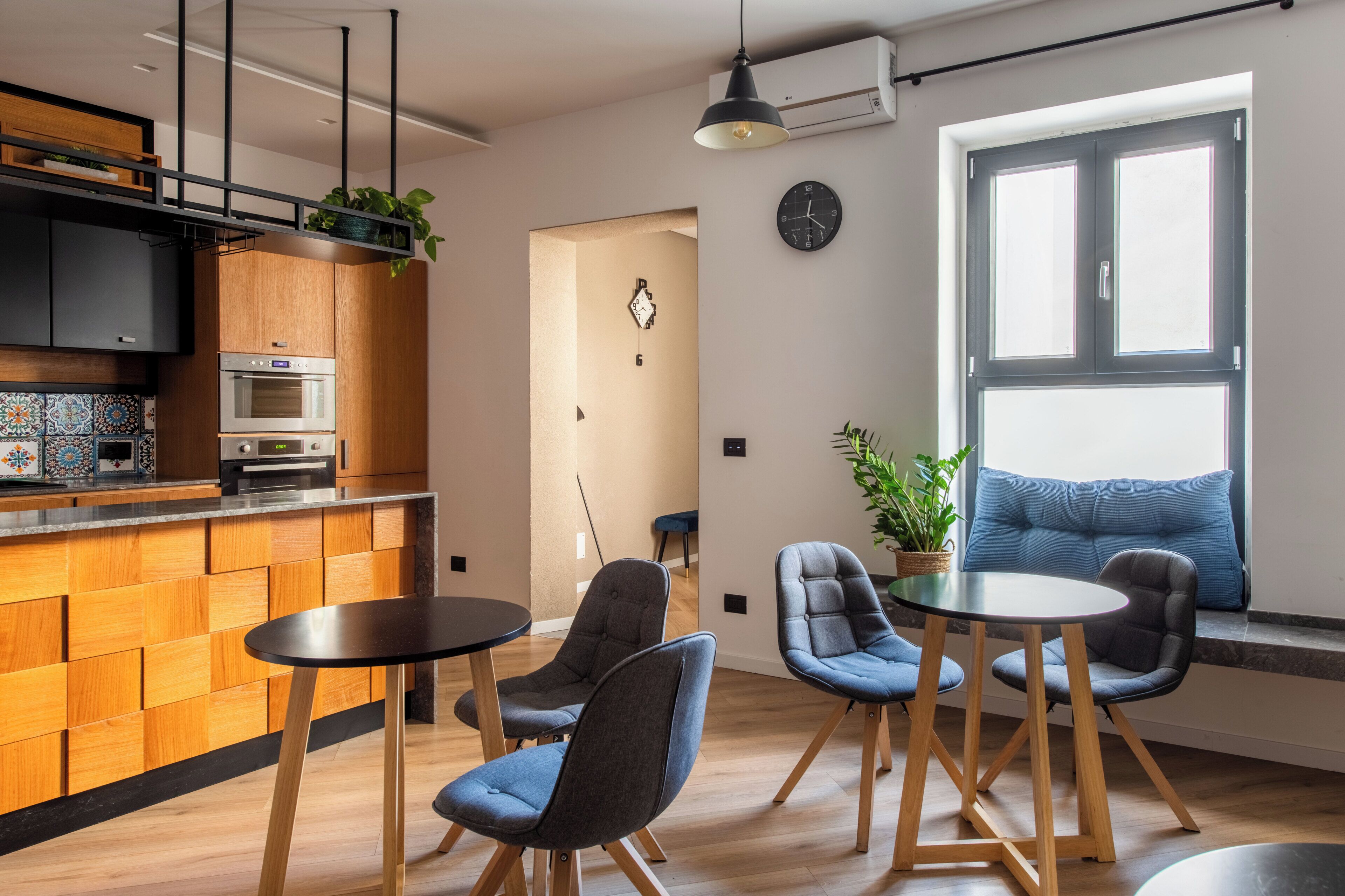 Fridge, oven, dishwasher, electric kettle